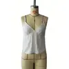 2026 Ropa de mujer de comercio exterior transfronterizo europeo y americano verano nuevo encaje color liso lentejuelas top holgado moda casual camisola