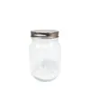 Directamente Disponible en Stock Lata Sellada Placa Ligera Tarro de Vidrio Tallado Miel Botella para Mermelada Botella para Envasado de Granos de Cocina