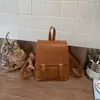 Nueva mochila tipo flip-top vintage 2026 para mujer, bolso de hombro de gran capacidad para el día a día, bolso cruzado versátil estilo universitario