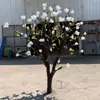Árbol de Magnolia Artificial, Árbol de los Deseos, Árbol de Flor de Ciruelo, Planta Decorativa Grande para Interiores, Pantalla de Ventana, Árbol Falso, Alta Simulación