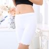 Shorts Femininos de Seda Gelo, Que Não Enrolam, Finos, Anti-Exposição, Shorts Base, Tamanho Plus, Adequados para Usar Fora