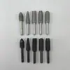Juego de 5 Piezas de Fresas Rotatorias, Fresas de Forma Especial para Desbaste de Metal Blando, Eliminación de Rebabas, Expansión de Agujeros y Repujado, Fresas de Acero para Amoladora Eléctrica, Cabezales de Rectificado de Forma Especial