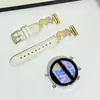 Adequado para Pulseira de Relógio Huawei Gt7/4 Watch6/4 Gt3Pro Pulseira Estrela e Lua Couro Leve de Luxo Pulseira de Relógio da Moda