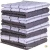 Paño de Limpieza Transfronterizo de Algodón Puro para Uso Doméstico, No Absorbente de Aceite, Toalla Absorbente de Agua, Sin Pelusa, Paño para Limpiar Mesas, Paño para Lavar Platos, Paño de Cocina