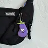 Chaveiro Divertido de Tecido de Desenho Animado de Legumes e Frutas, Pingente Fofo de Brinquedo de Comida para Bolsa, Acessórios de Presente para Casal/Melhor Amigo