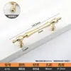 Manija de Puerta de Armario Guardarropa de Lujo Ligero Estilo Francés Oro y Plata Tirador Pequeño Redondo para Puerta de Mueble de Cajón Simple Americano