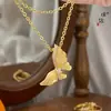 Loja Puzuo Gold Estilo Igual Acessórios DIY Dourado Areia Pingente Borboleta Diamante Brilhante Corrente para Clavícula de Alto Padrão Nicho Feminino