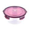 Fiambrera de Plástico Sellada para Calentar en Microondas, Caja para Almacenar en Refrigerador y Mantener Fresco, Caja para Frutas, Bol para Fideos Instantáneos, Fiambrera para Mantener Fresco para Empacar