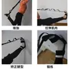 Cinto de Alongamento, Suprimentos de Yoga, Cinto de Alongamento de Ligamentos, Cinto de Correção de Tornozelo, Cinto de Alongamento de Perna e Pé, Dispositivo de Treinamento de Reabilitação