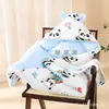 Manta Saco para Recém-Nascido, Algodão Puro Classe A, Espessada para Outono e Inverno, Manta Saco para Bebê, Produtos para Bebê
