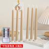 Luces de Velas Electrónicas de Colores con Control Remoto, Cabeza de Llama Larga Transfronteriza, Velas de Cumpleaños para Ambiente de Fiesta del Día de San Valentín