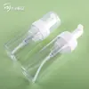 Em Estoque 100ml 120ml 150ml 200ml Frasco Espumador Cosmético Mousse Frasco Dosador Pet Frasco de Espuma