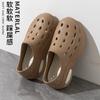 Primavera e verão novo estilo esportivo simples de moda casal masculino e feminino sapatos de jardim sapatos de buraco ao ar livre fundo grosso sensação de merda