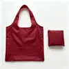 Bolsa de Compras Plegable Impermeable Extra Grande de Tela Oxford Bolso de Hombro Gran Capacidad Bolsa de Almacenamiento para Supermercado Color Sólido Bolsa Plegable Ecológica