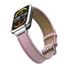 Adequado para Pulseira Redmi Smart Band Pro, Pulseira de Couro com Padrão Lichia Fashion, Pulseira Redmi Smart Bandpro
