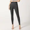 Leggings de Yoga Línea Sin Vergüenza Cintura Alta Levanta Glúteos Elásticos Ropa Exterior Fitness Correr Deportes Ajustados Pantalones Tiburón Leggings