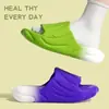Pantufas Fofas de Repolho para Mulheres, Verão, Internas, Casa, Sola Grossa, Antiderrapantes, Antiodor, Eva, Resistente ao Desgaste, para Banheiro, Chuveiro