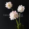 3 cabeças simulação de floco de neve hortênsia casamento vitrine configuração flor falsa decoração floral fotografia ornamentos hortênsia
