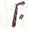 Estilo Preppy Feminino Dk Estudante Gravata Uniforme Japonês Jk Gravata Camisa Masculina Amarrada à Mão Coreano Retro Tendência Ciano Dourado