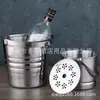 Direto da fábrica martelo de aço inoxidável ponta de martelo cabeça de tigre balde de champanhe ponta de martelo balde de gelo balde de gelo KYV para bar balde de vinho tinto balde de cerveja