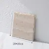 Vento bastante forte furo de borda áspera pedra mármore joias brincos joias perfume display prato de exibição prato de exibição
