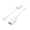 Adecuado para Apple a USB 11 12 1314 Adaptador Otg para Convertir Memoria USB, Ratón, Teclado, Convertidor de Tableta