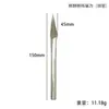 Cuchillo de Amatista con Mango para Pulido de Joyería, Bolígrafo Pulidor de Calabaza para Eliminación de Rayones y Reparación de Anillos y Pulseras