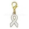 Colgante de aleación con forma de gota de aceite y cinta de una sola cara, para collar de bricolaje, hebilla de bufanda, joyería, llavero y accesorio - un artículo popular para ventas transfronterizas