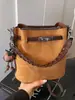 Bolso de Mano Versátil Estilo Coreano Transfronterizo Bolso Cubo para Mujer 2026 Primavera Nuevo de Moda Retro Sensación de Alta Gama Hombro Único Cruzado
