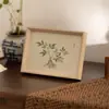 Marco de Fotos de Madera Estilo Chino 6 pulgadas Marco Vacío Estilo Nacional Marco de Montaje para Caligrafía Marco de Fotos para Colgar en la Pared Soporte de Exhibición Sensación de Alta Gama