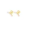 Pendientes de Clip para Oreja con Perlas Sin Agujeros en las Orejas Lujo Ligero Gama Alta Estilo Nuevo Diseño Personalizado Pendientes de Clip Simples de Moda para Mujer