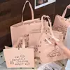 Loja de Roupas de Luxo Bolsa Especial Não Tecida Embalagem de Compras para Roupas Femininas Cinto de Presente Espessado Atacado