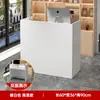 Balcão de bar, balcão de caixa registradora, balcão simples e elegante para loja de roupas, pequeno salão de beleza, salão de cabeleireiro, balcão de recepção para loja de roupas femininas