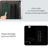 Material ABS, Resistente a Baja Temperatura, con Retroiluminación, Impermeable, Cabezal Lector Anti-Desmontaje con Lector de Tarjeta de Contraseña de Teclado Wiegand