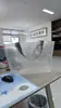 Bolsa Transparente para Barco Portátil Bolsa Tejida de Película PP Tienda de Conveniencia Supermercado Bolsa de Compras Ecológica LOGOTIPO Imprimible Publicidad