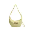 Bolsas de Moda Coreana para Mulheres 2025 Nova Tendência Leve Nylon Casual Versátil Bolsa Ombro Dumpling Bolsa Transversal Nicho