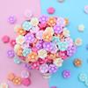 Pendientes de flores frescas japonesas de alta calidad, pendientes de material para hacer tú mismo, accesorios de flores de resina, pequeñas flores.