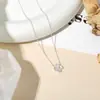 Nuevo Diseño de Collar Otoño e Invierno, Moderno, Elegante, Fresco y Dulce, Venta al por Mayor en Joyería para Novias