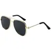 Gafas de Sol para Mascotas, Gato y Cachorro Anti-UV Personalizadas Modernas Gafas Piloto Metal Pet Sunglasses