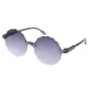 Gafas de sol de moda transfronterizas para el océano, estilo personalizado, con lente integrada de girasol, 134-96