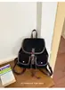 Mochila retro de gran capacidad con múltiples bolsillos para comercio exterior, bolso de hombro casual de nicho para el día a día, elegante bolsa de mano de viaje