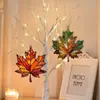 Regalos de Nicho Accesorios para Bolsas 2D Venta Caliente Creativo Acrílico Hoja de Arce Llavero Colgante Pequeño Transfronterizo