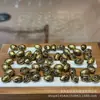 Amuleto de Buda sin fase de cobre puro accesorio versátil separador de pulsera DIY cuenta cuerda trenzada colgante accesorio creativo