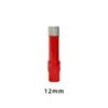Broca Diamantada Soldada com Rosca M10 para Perfuração a Seco de Azulejos Cerâmicos, Mármore e Porcelanatos Especial para Esmerilhadeira Angular
