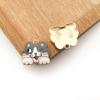 1 colgante de gato de aleación con goteo de 18 x 16 mm, accesorios de bricolaje de aleación, lindo colgante coreano hecho a mano