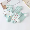 Calcetines de Nuevos Productos Transfronterizos para Mujer de Verano, Malla Fina Transpirable, Boca Baja, Calcetas Tipo Barco, Calcetines Invisibles, Calcetines para Mujer Lindos Japoneses