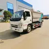 Caminhão compactador de lixo autocarregável Foton de 4 metros cúbicos com caçamba selada à prova de vazamentos, projetado para saneamento municipal e coleta de resíduos