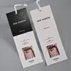 Novas Etiquetas de Roupa Tendência Estilo Coreano Personalizadas Textura Personalizada Fita Grossa Etiquetas de Roupa Personalizadas Marcas Universais