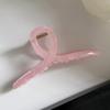 Horquilla de pelo con forma de tiburón para mujer, de 13 cm, color gelatina fresca de verano, elegante y combinable