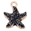 Serie Oceánica Colgante de Estrella de Mar con Lentejuelas DIY Accesorios Decorativos Lote Mixto Transfronterizo Venta al por Mayor Directa de Fábrica
